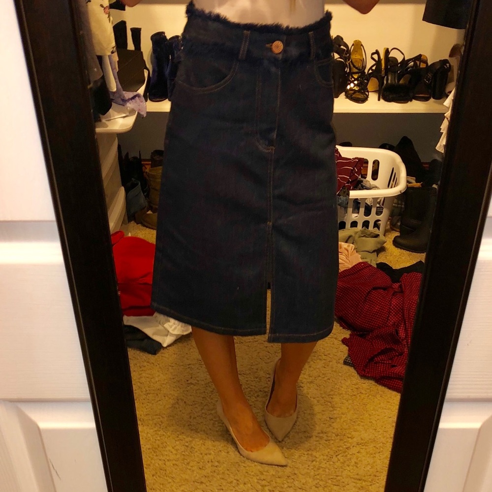 See by Chloe Denim skirt